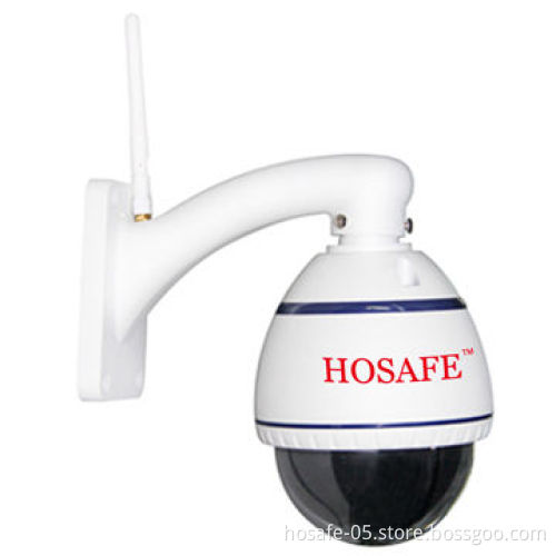 4x Auto Zoom Wi-Fi, IP PTZ Speed Dome Camera for Outdoor, IP67 IP Grade, 1.0MP Resolution